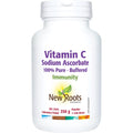 New Roots Herbal Pure Vitamin C Sodium Ascorbate Powder 250g, Buffered & Gentle on Stomach, Supports Healthy Bones, Teeth, Gums & Cartilage, 458 Servings