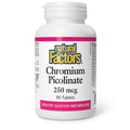 Natural Factors Chromium Picolinate 250mcg 90 Tablets