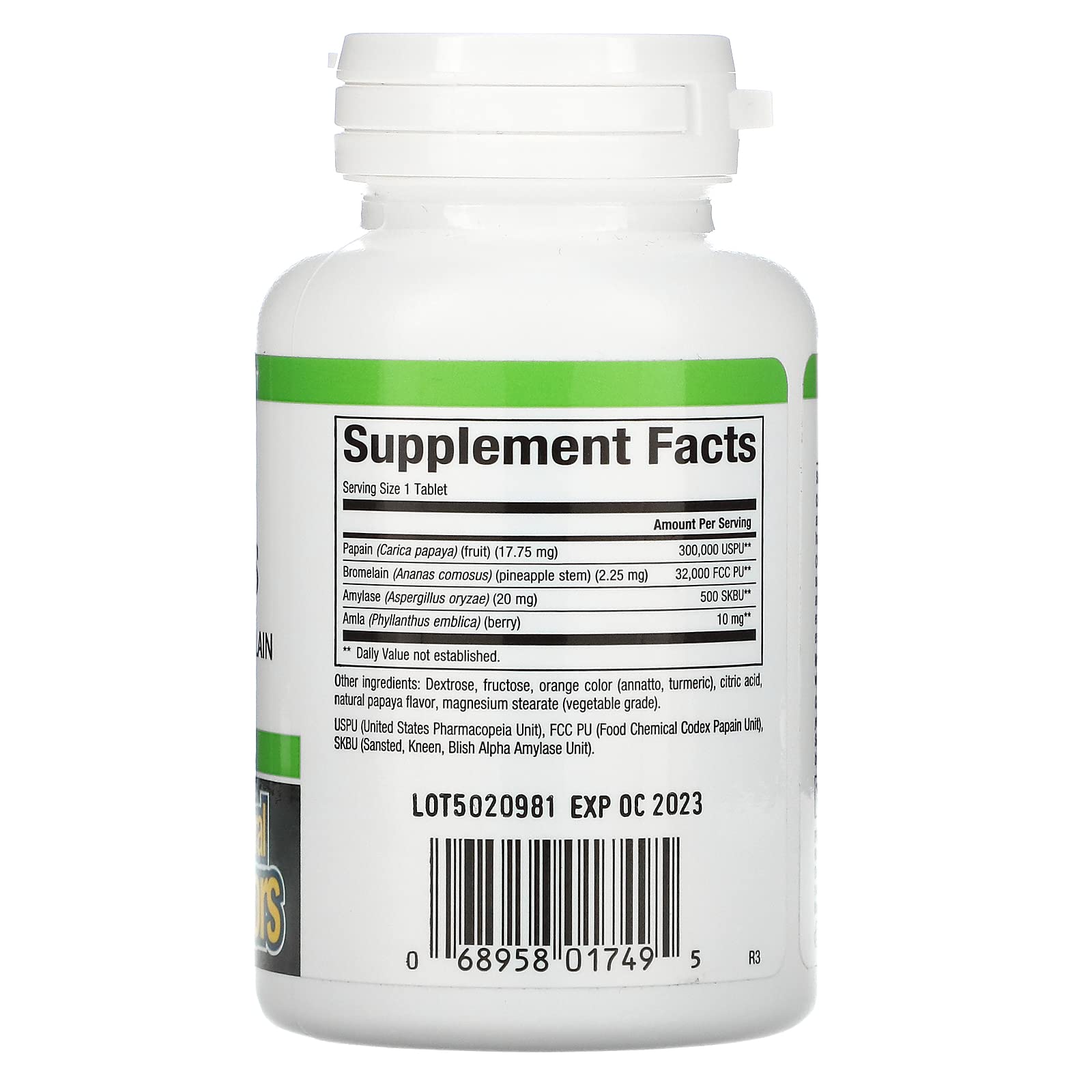 CHEWABLE PAPAYA ENZYMES