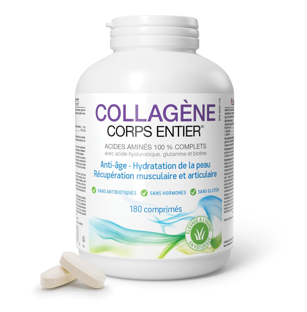 Natural Factors Total Body Collagen Supplement 180 Tablets