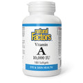 Natural Factors Vitamin A 10,000 IU, 180 Softgels