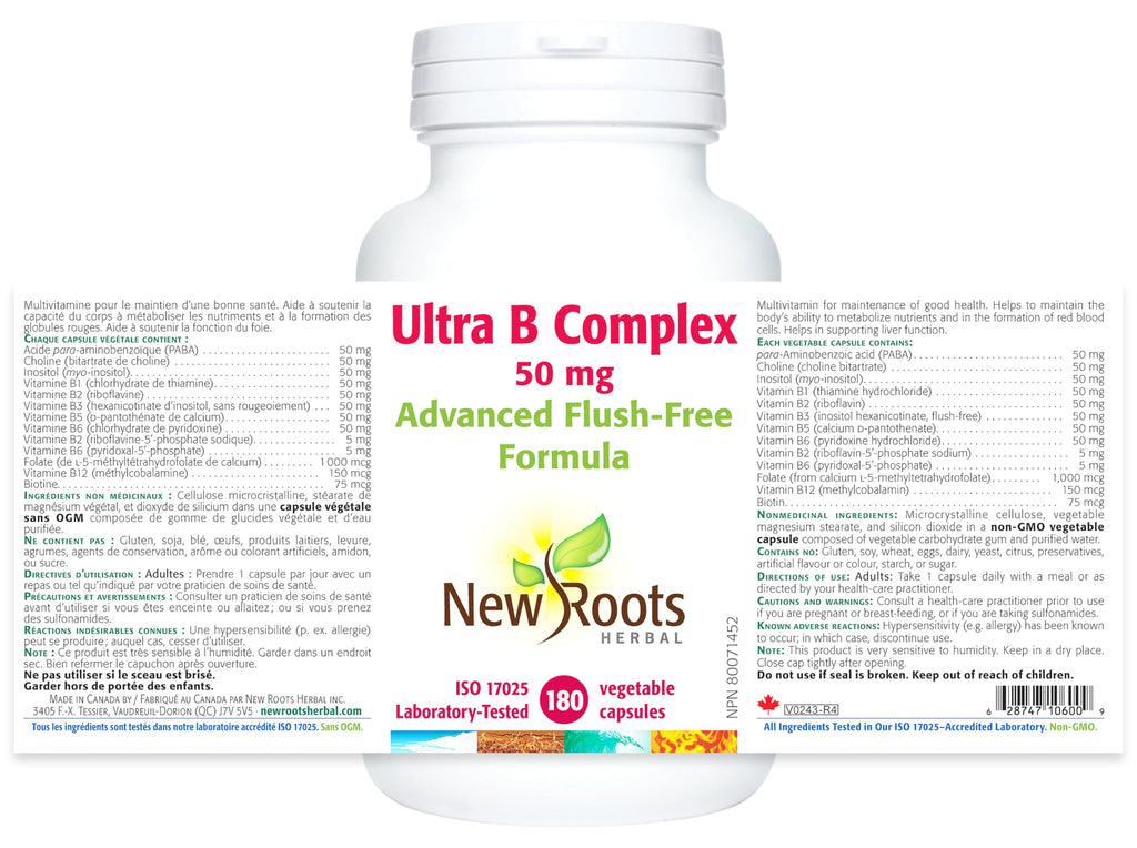 New Roots Herbal - Ultra B Complex 50 mg