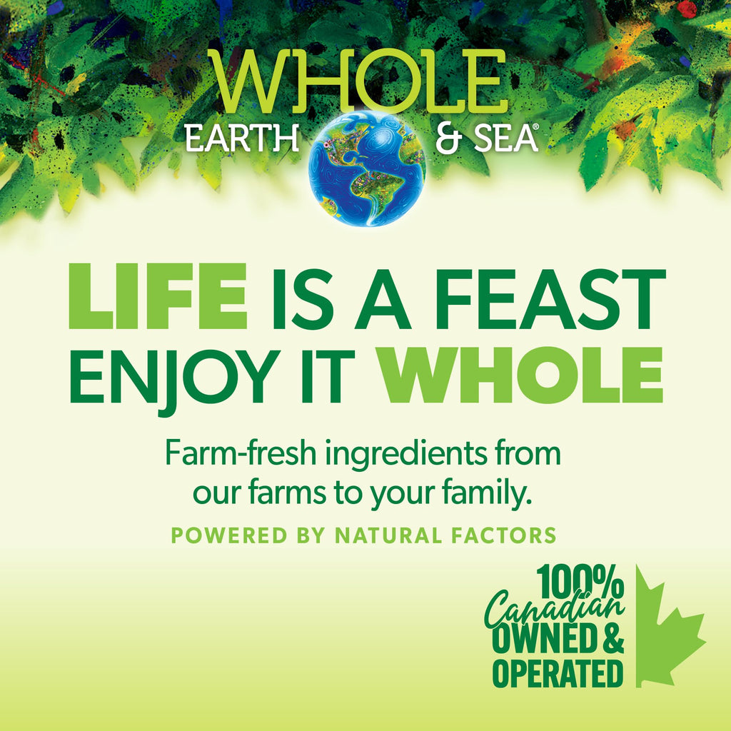 Natural Factors Whole Earth & Sea Fermented Whole Food Probiotic 60 CT