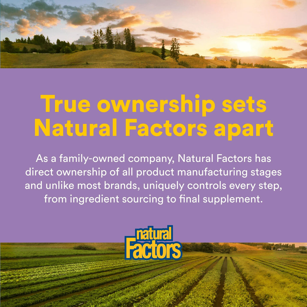 Natural Factors CoQ10 100 mg, 120 Softgels, 100% Natural, Supports Cardiovascular Health, Proudly Canadian