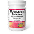 Natural Factors Magnesium Bisglycinate 400mg, 230g = 48 Day Supply