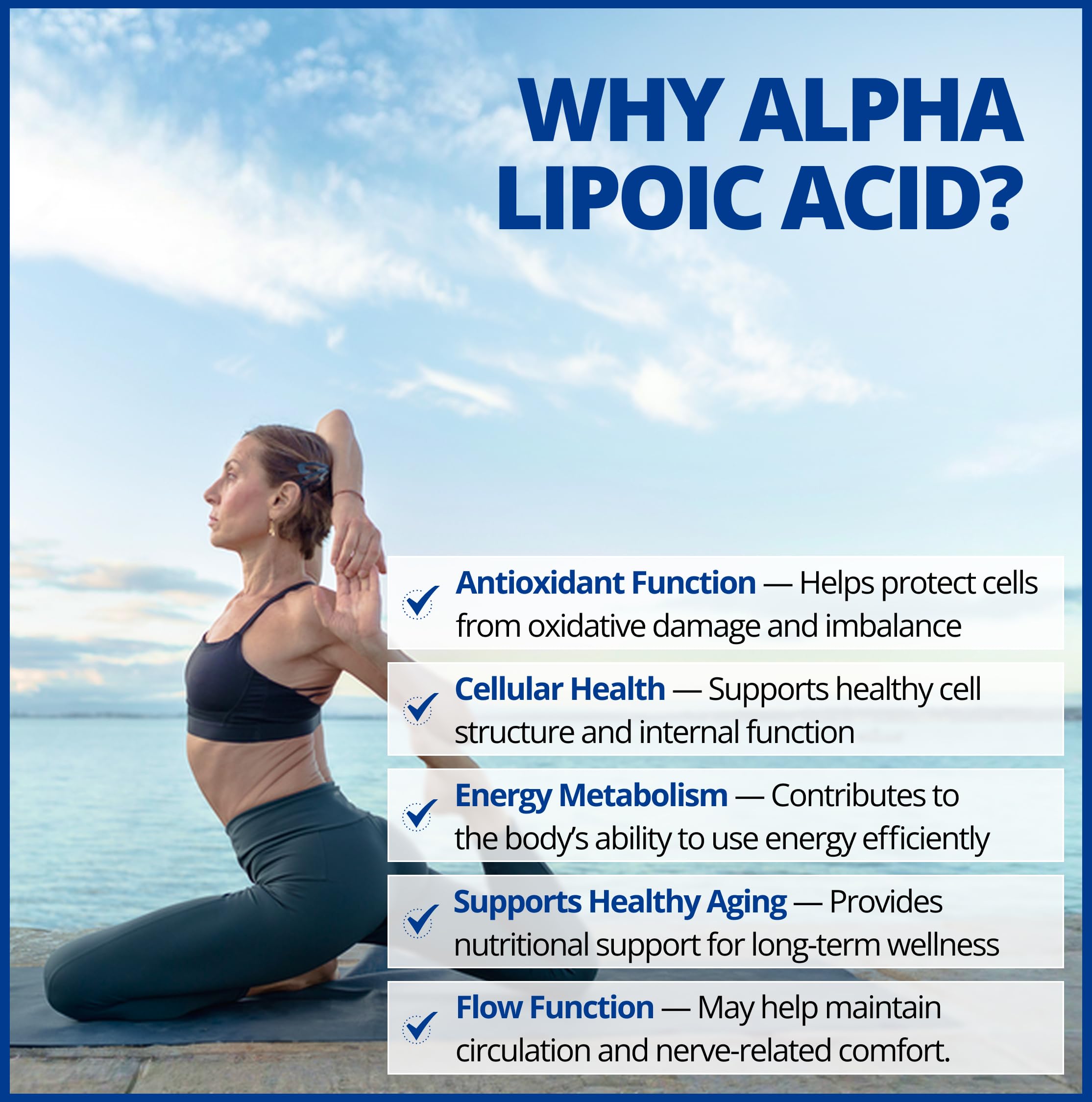 CanPrev Alpha Lipoic Acid 600mg Capsules - 60 Vegan Capsules, 60-Day Supply - Helps to Promote Healthy Glucose Metabolism with Thiamine - Provides Antioxidants for the Maintenance of Good Health