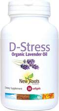 New Roots Herbal D-Stress, 60 Softgels