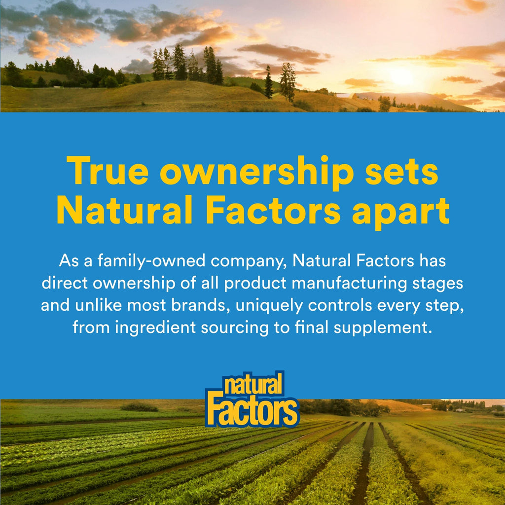 Natural Factors - Micronized L-Glutamine Powder Free Form Amino Acid - 300G g Powder - 5 g per serving.