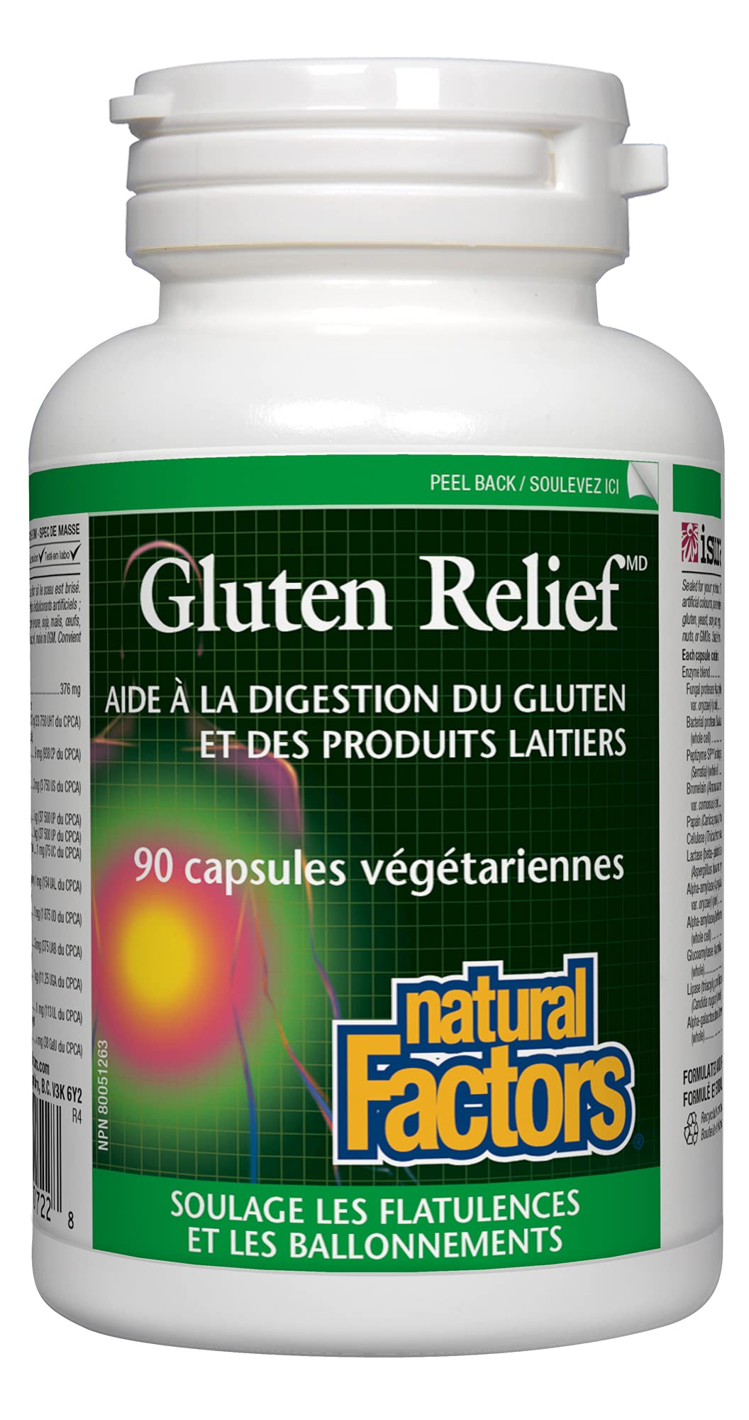 Gluten Relief (90Capsules) Brand: Natural Factors