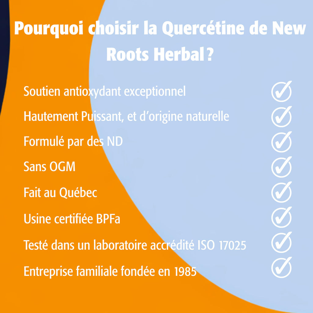New Roots Herbal - Quercetin Capsules - Plant-Sourced Antioxidant - Maintain Optimal Health, Protects Capillaries, Blood Vessel Support & Circulation - Gluten-Free & Non-GMO