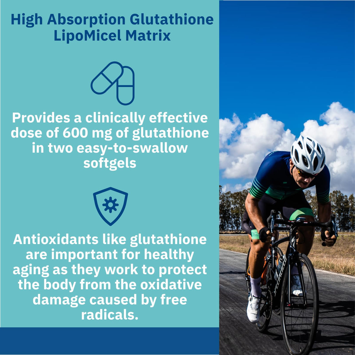 Natural Factors Glutathione Supplements LipoMicel Matrix, 300mg 90 Softgels