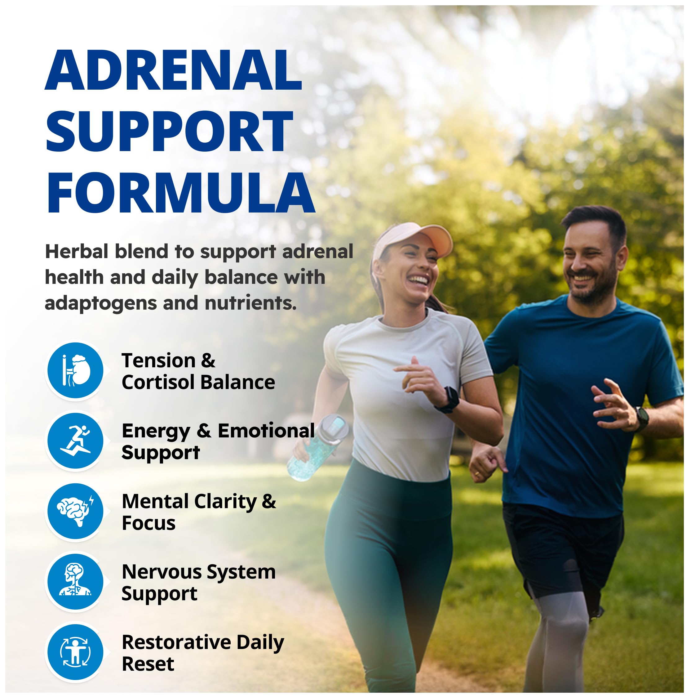 CanPrev Adrenal-Pro Recharge Yourself, 120 Vegan V-Caps with Siberian Ginseng, 30-Day Supply with Ashwagandha, Astragalus, L-Tyrosine, B5 & B6 - Supports Energy Levels, Physical and Mental Vitality