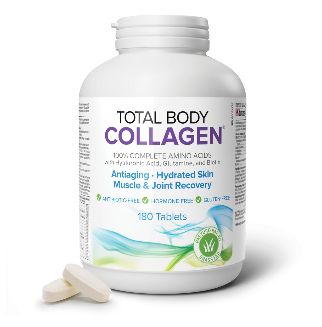 Natural Factors Total Body Collagen Supplement 180 Tablets