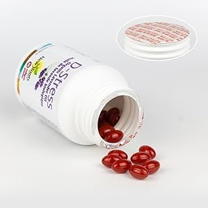 New Roots Herbal D-Stress, 60 Softgels