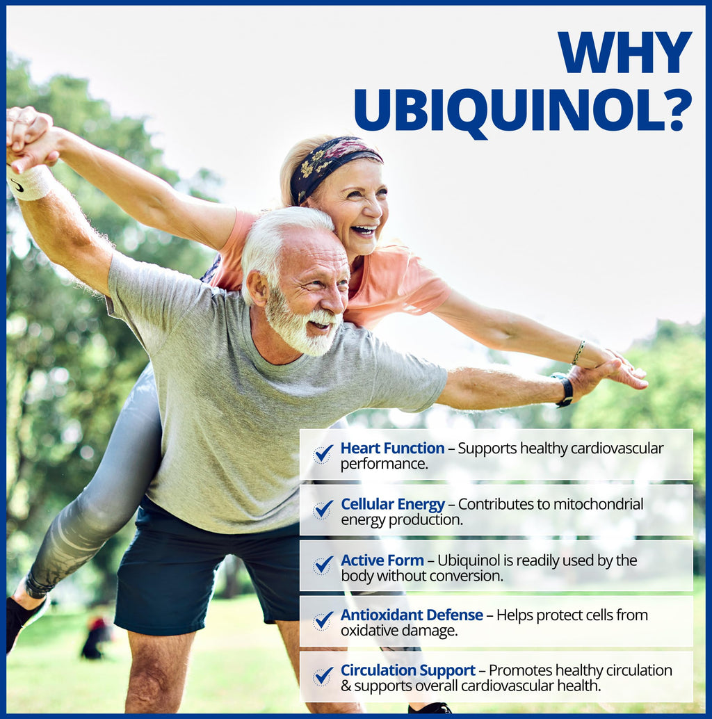 CanPrev Ubiquinol 100mg with MCT Oil, 60 Softgels, 2-Month Supply, CoQ10 Supplement for Heart & Cardiovascular Support, Enhanced Absorption, Non-GMO & Gluten Free, Coenzyme Q10 for Energy & Vitality